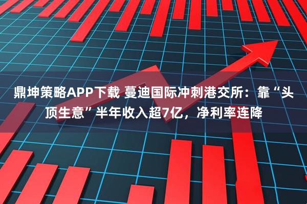 鼎坤策略APP下载 蔓迪国际冲刺港交所：靠“头顶生意”半年收入超7亿，净利率连降
